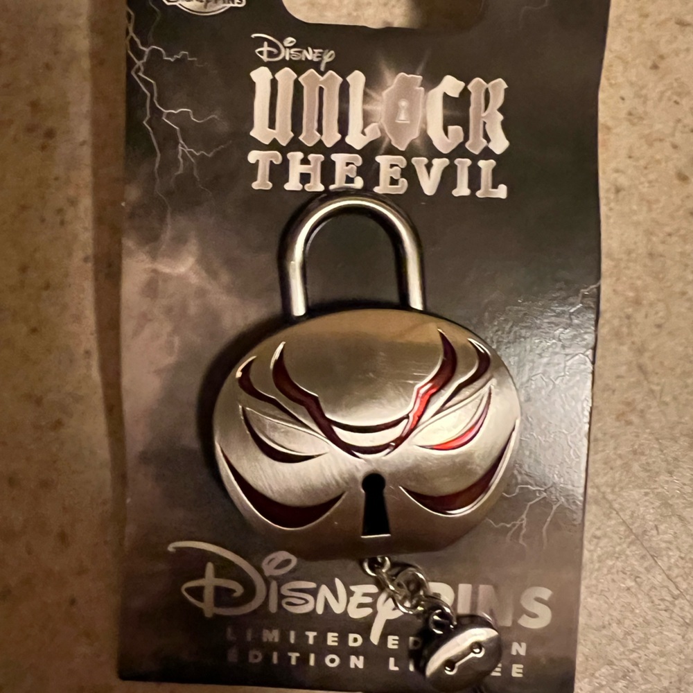 Disney unlock the evil pin